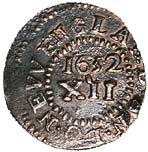 Pine Tree coin 1652